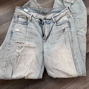 Light Wash Wide Leg Jeans